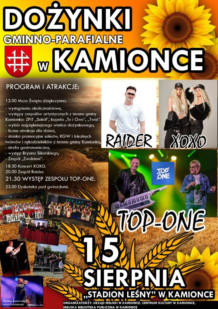 Dożynki Gminno-Parafialne w Kamionce