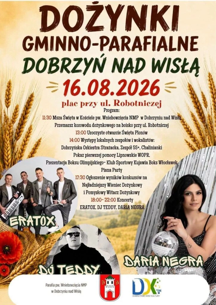 DOŻYNKI GMINNO-PARAFIALNE