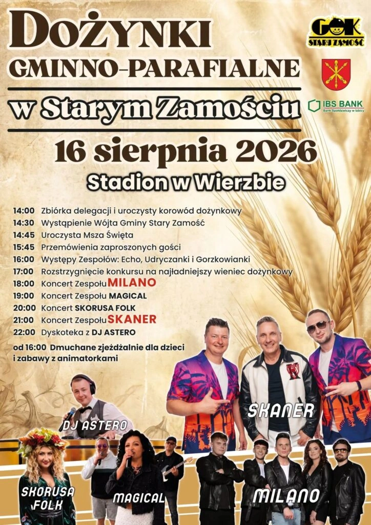 Dożynki Gminno-Parafialne w Starym Zamościu